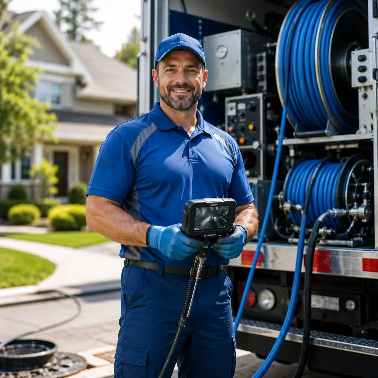 Local outdoor drain cleaning specialists in Ballwin, MO
